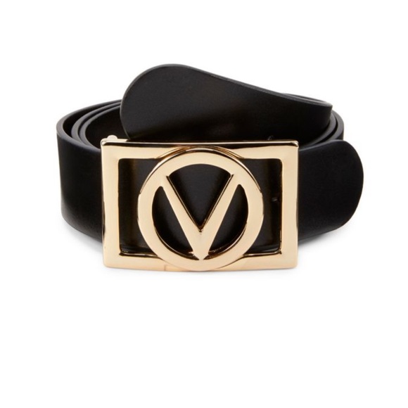 Valentino Accessories - New- Valentino Dolly Logo Leather Belt